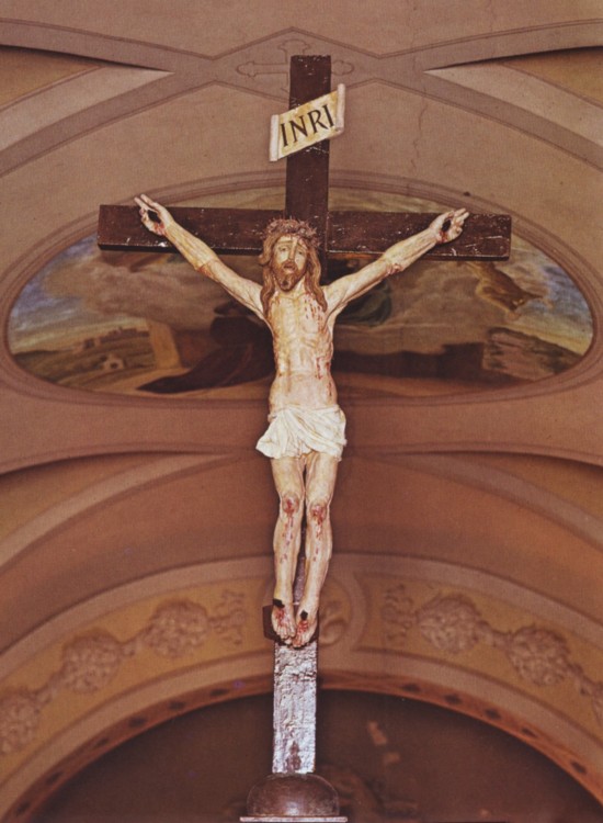 Crocifisso davanti al quale Padre Pio ricevette le stigmate